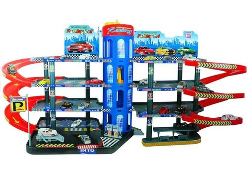 Duży Parking Poziomowy Winda 6 Autek Helikopter na Arena.pl