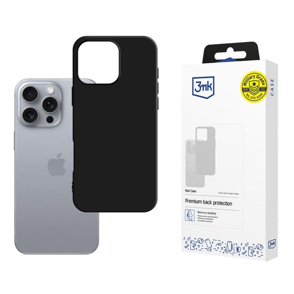 Matowe etui na Apple iPhone 16 Pro Max - 3mk Matt Case zdjęcie 1