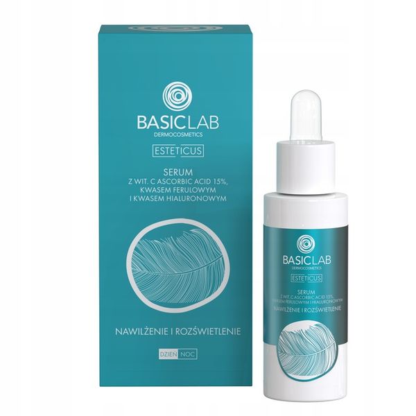 BasicLab Esteticus Serum Przeciwzmarszczkowe wit.C 15% zdjęcie 1
