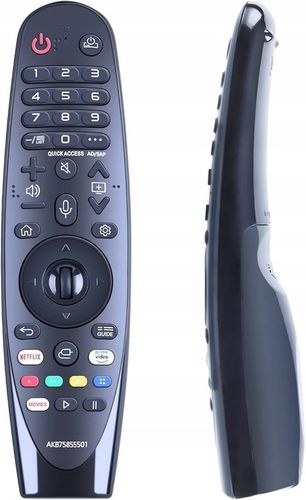 Pilot do TV LG AKB75855501 czarny, jakość jak oryginalny, SMART TV MAGIC na Arena.pl