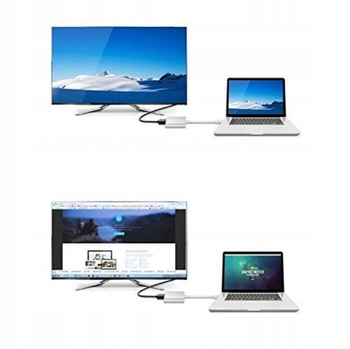 Adapter Przejściówka ZENWIRE 3w1 MHL HUB USB C HDMI 4K do MacBook Samsung na Arena.pl