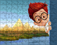 Puzzle Pan Peabody i Sherman
