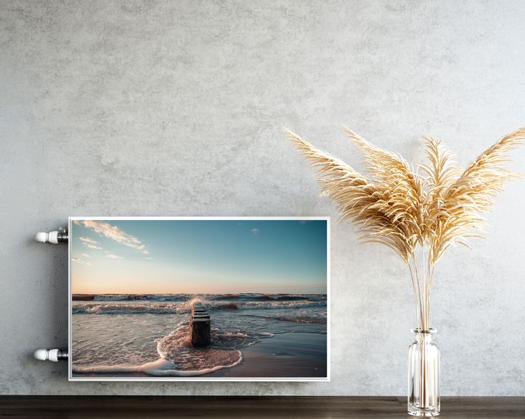 MATA Magnetyczna Na Kaloryfer Fale Morze Pejzaż 110cm x 60cm zdjęcie 5