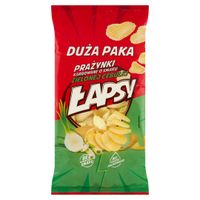 Łapsy Prażynki karbowane o smaku zielonej cebulki 110 g