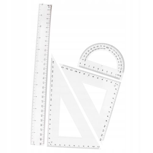 zestaw geometryczny 30cm 4el 2911 na Arena.pl