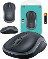Mysz Bezprzewodowa Logitech M185 Swift Grey - Idealna do biura
