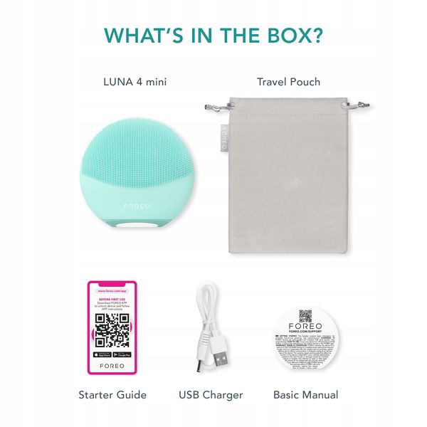 FOREO LUNA 4 mini Arctic Blue zdjęcie 10