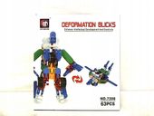 Klocki deformation 63 części HKM03