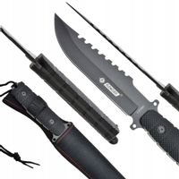 KANDAR Nóż Taktyczny Wojskowy Survival Pokrowiec