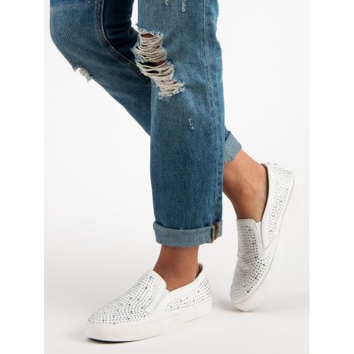 Białe trampki slipony r.41 na Arena.pl