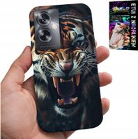 ETUI DO OPPO A79 5G - TYGRYS LEW SAFARI ZWIERZĘCE WZORY PLECKI