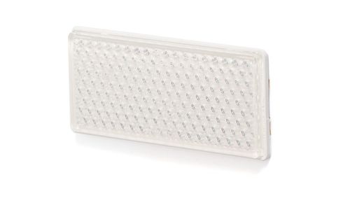 Urządzenie odblaskowe białe 105x48 (49P) na Arena.pl