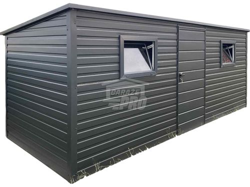 Schowek Domek Ogrodowy 5x2m drzwi 2x okno dach GP619 na Arena.pl