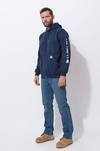 bluza carhartt midweight logo sleeve na Arena.pl