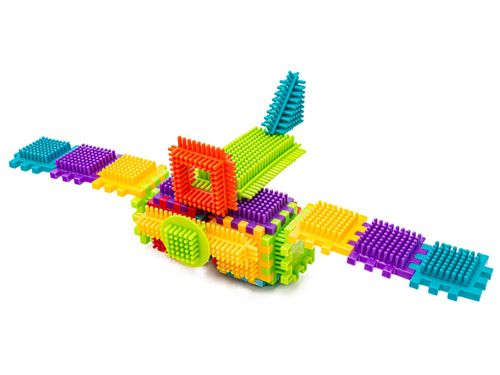 DLA DZIECI KLOCKI KONSTRUKCYJNE, WAFLE,140 ELEMENTÓW na Arena.pl