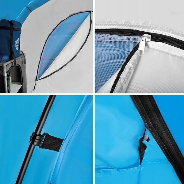 Duży Namiot Kempingowy Turystyczny 4 Osobowy Wodoodporny z Pokrowcem zdjęcie 2