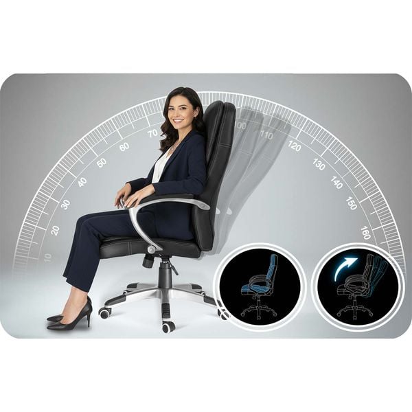 Fotel biurowy obrotowy Sofotel czarny zdjęcie 11