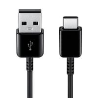 kabel przewód usb-a - usb-c 1,5m czarny
