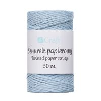 SZNUREK PAPIEROWY SKRĘCANY 50M NIEBIESKI SPSZ-020  DP CRAFT