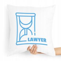 Poduszka Prezent Dla Prawnika Best Lawyer Z Nadrukiem Ze Zdjęciem