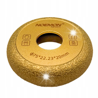 FREZ DIAMENTOWY DO KRAWĘDZI ZEWNĘTRZNEJ 75mm x 20 x 22,23mm DO SZLIFOWANIA