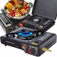 KUCHENKA GAZOWA PRZENOŚNA TURYSTYCZNA SURVIVAL BIWAK POLOWA NA