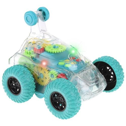 Autko Kaskaderskie 360° Światło Dźwięk - zielony na Arena.pl