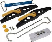 UNIWERSALNY UCHWYT NA BAGAŻNIK DO KAŻDEJ DRABINY ! TESTY ZDERZENOWE