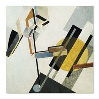 Obraz na płótnie El Lissitzky abstrakcja 100x100 cm