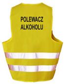 Kamizelka odblaskowa imprezowa POLEWACZ ALKOHOL