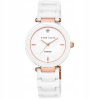 Zegarek Damski Anne Klein AK-1018RGWT biały