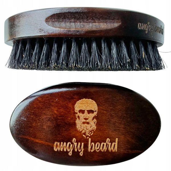 Zestaw do Pielęgnacji Brody by my Angry Beard z Kremem Szczotka Grzebień zdjęcie 9