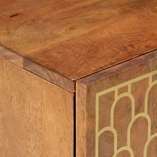 Szafka ścienna do łazienki, 38x33x48 cm, lite drewno mango na Arena.pl