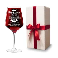 KIELISZEK DO WINA Z GRAWEREM URODZINY 30 40 XXL