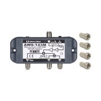Wzmacniacz antenowy AWS-143M 15/20dB AMS