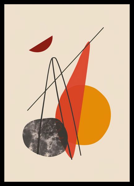 Plakat 29,7x42cm Harmonijna Forma zdjęcie 2