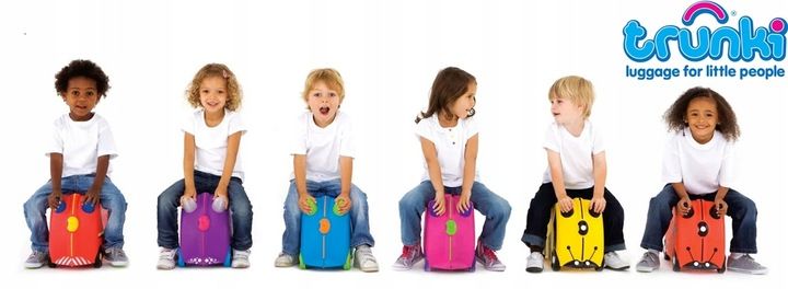 Jeździk walizka TRUNKI - jeżdżąca walizeczka 2w1 zdjęcie 4