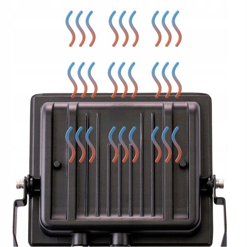 HALOGEN NAŚWIETLACZ LED 50W IP65 ZEWNĘTRZNY Budowlany REFLEKTOR LAMPA na Arena.pl