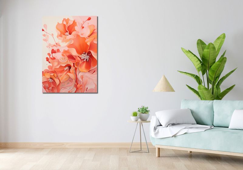 Obraz 70x100cm Płynąca Pasja zdjęcie 2