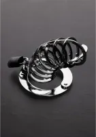 steel spike cage model 14 cm - stalowa klatka z kolcami, regulowana