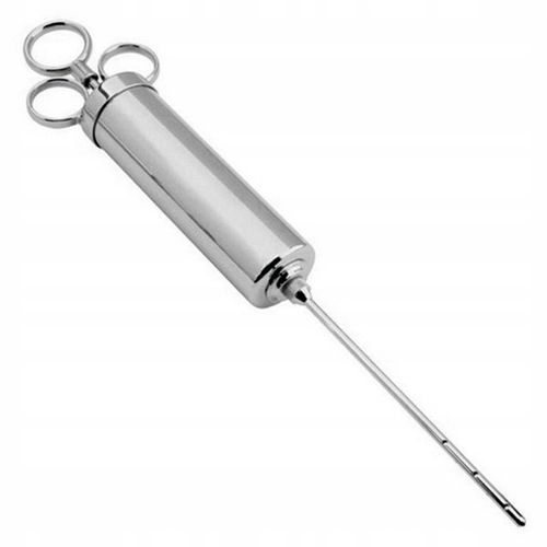 Strzykawka do PEKLOWANIA Natrysku Mięsa MARYNATĄ NASTRZYKIWARKA Stal 3 IGŁY na Arena.pl