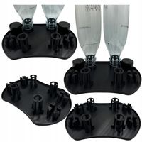 Ociekacz Na 4 Cztery Butelki Do Saturatora SODASTREAM Stojak Czarny