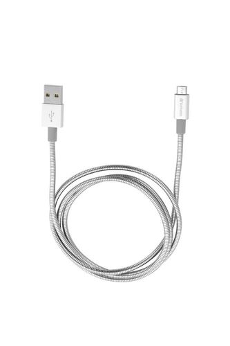 Verbatim Mirco B USB Cable Sync&Charge100cm (silver) na Arena.pl