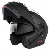 Kask Szczękowy Motocyklowy HORN H926 Czarny Matowy + Blenda ECE 22-06 L