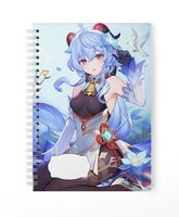 Zeszyt A5 100 stron w kratkę Genshin Impact - Ganyu