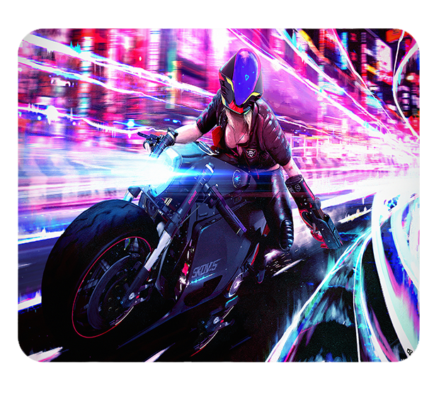 Podkładka pod myszkę Cyberpunk zdjęcie 1
