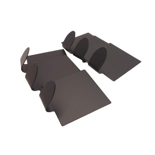 Wieszaki Haczyki ścienne Samoprzylepne czarne 10sz na Arena.pl