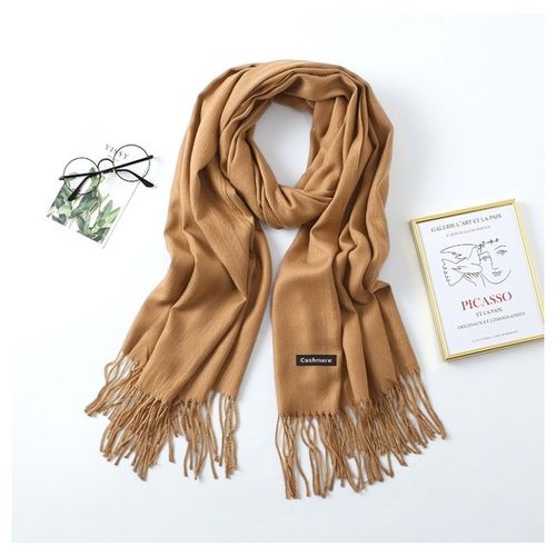 szal z frędzlami, chusta rudy sza40rud na Arena.pl