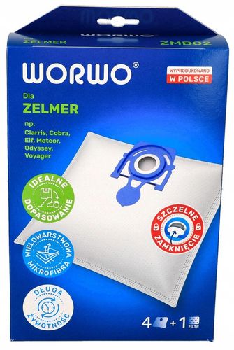 WORKI DO ODKURZACZA ZELMER METEOR 2 ODYSSEY ELF 2 na Arena.pl