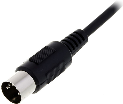 Kabel przewód audio sygnałowy MIDI DIN 5 pin 7,5 m the sssnake SK366-75-BLK na Arena.pl